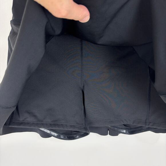 Athleta Black Ace Tennis Skort 13.5" Small preppy country club athletic 657545 - Picture 3 of 7